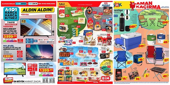 Online Alışveriş Devam Ediyor: A101, BİM ve ŞOK Aktüel Ürünler Listesinde Bu Hafta Neler Var?