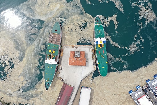 Marmara Denizi'nin Dibi de Salya ile Kaplanıyor