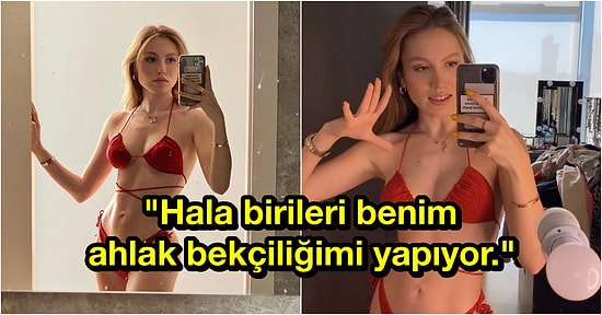 Duygu Özaslan Fotoğrafına Yapılan Ayarsız Yorumları Tek Tek İfşa Ederek Demediğini Bırakmadı