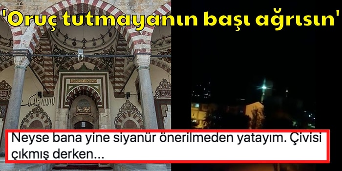 Manisa'da Cami Hoparlöründen Oruç Tutmayanlar İçin Edilen Beddua Tepkisiz Kalmadı