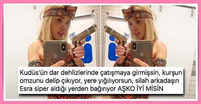 Şimdi İsrail Düşünsün! Cicişler'den Esra Ersoy İsrail'e Karşı Savaşmak İçin Kudüs'e Asker Olarak Gidiyor