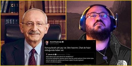 Kemal Kılıçdaroğlu ve Milletvekili Adaylığını Açıklayan Jahrein, Gençlerin Sorunları Konulu Bir Yayın Yapacak