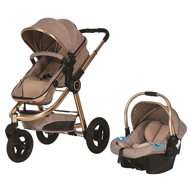 8. Prego Baby travel sistem bebek arabasını, ana kucağı, taşıma koltuğu ve oto koltuğu olarak kullanabiliyorsunuz.