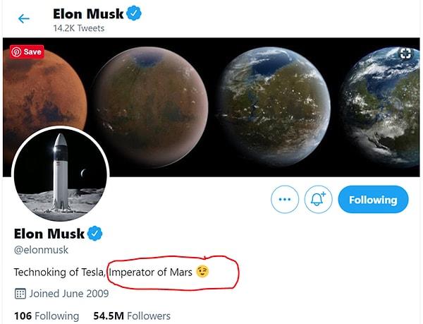 Eh o zaman ne yapıyor Elon Bey?
