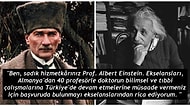 Einstein'ın 'Dünyanın En Büyük Lideri' Dediği Atatürk ile Yollarının Kesişmesinin İlginç Hikayesi