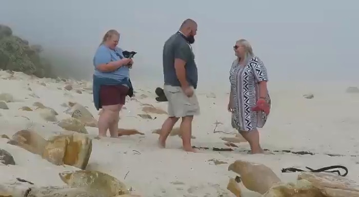 Evlenme Teklifi Anını Kameraya Kaydetmek İsterken Yere Kapaklanan Kadının Zor Anları