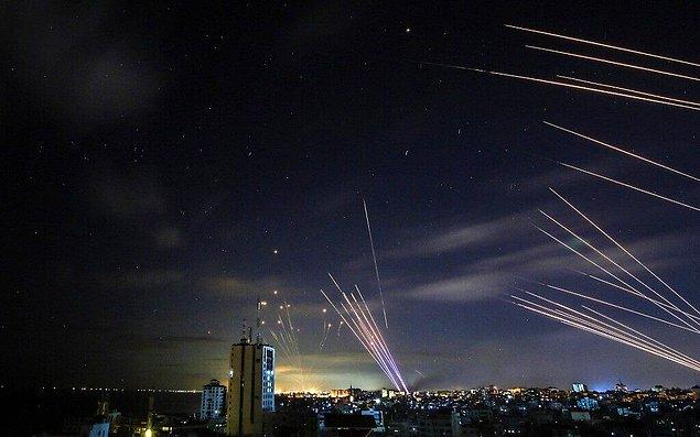 "Hamas 120 roket attı"