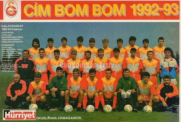 3. 1992-1993'te 66 puandaki iki takımdan Galatasaray, bu kez Beşiktaş'ı +8 averajla geçerek şampiyon oldu.
