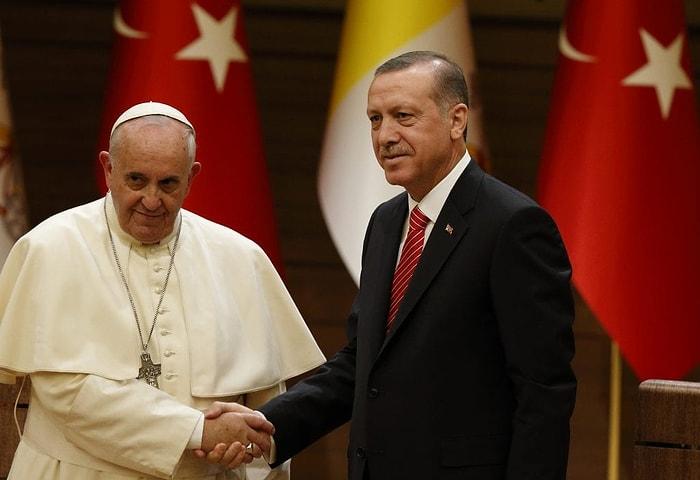 Erdoğan'dan Papa Francis'e 'Filistin' Telefonu