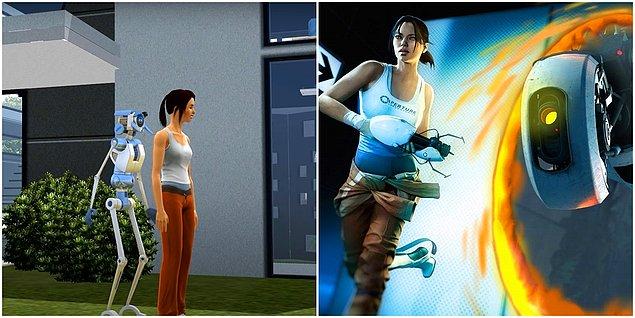 12. Chell ve GLaDOS