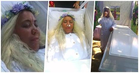 Ölüm Hissini Merak Ettiği İçin Sahte Cenaze Töreni Düzenleyip Yakınlarına Yas Tutturan Garip Kadın