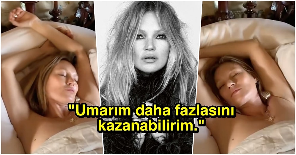Kate Moss Uyku Anını Gösteren Videoyu Bir Hayır Kurumuna Bağışlamak İçin Açık Artırmayla 17 Bin Dolara Sattı