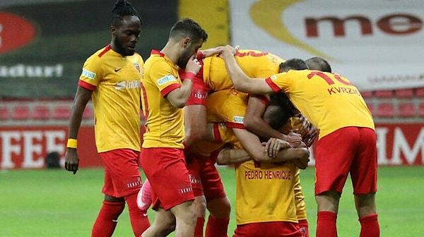 15. Kayserispor - 10 futbolcu