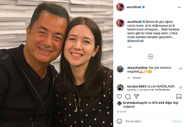 3 Farkli Kadindan Dort Cocugu Olan Acun Ilicali Nin Kiz Cocuk Bir Baska Oluyor U Kanitlayan Paylasimlari