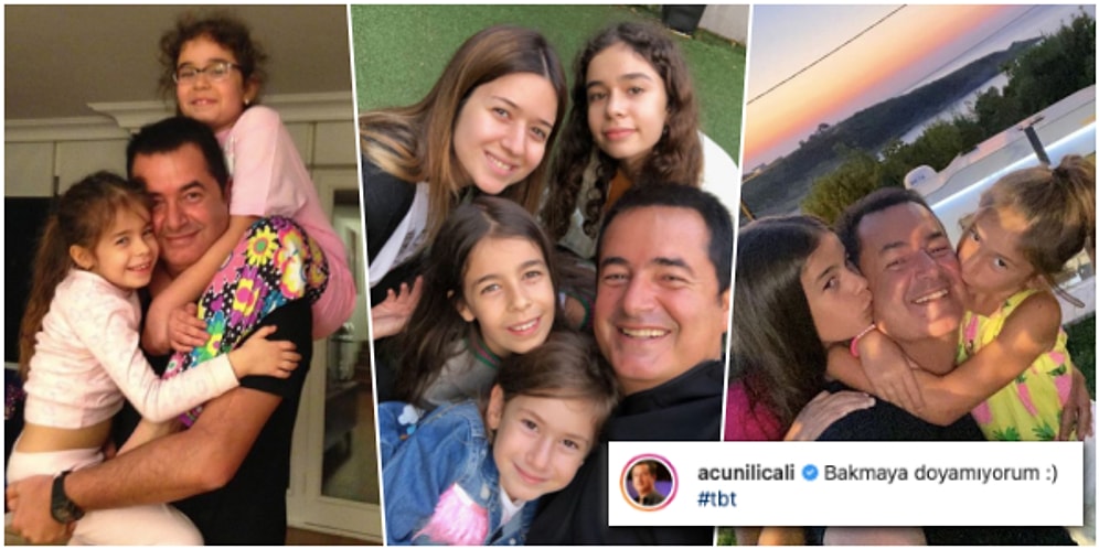 3 Farklı Kadından Dört Çocuğu Olan Acun Ilıcalı'nın 'Kız Çocuk Bir Başka Oluyor'u Kanıtlayan Paylaşımları