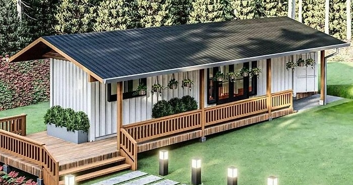 15 удивительно красивых домов, построенных из промышленных транспортных контейнеров