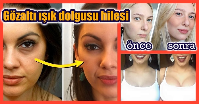 Vücudunuza Dolgu Yaptırmak Yerine Kendi Başınıza Uygulayabileceğiniz Makyaj Hileleri