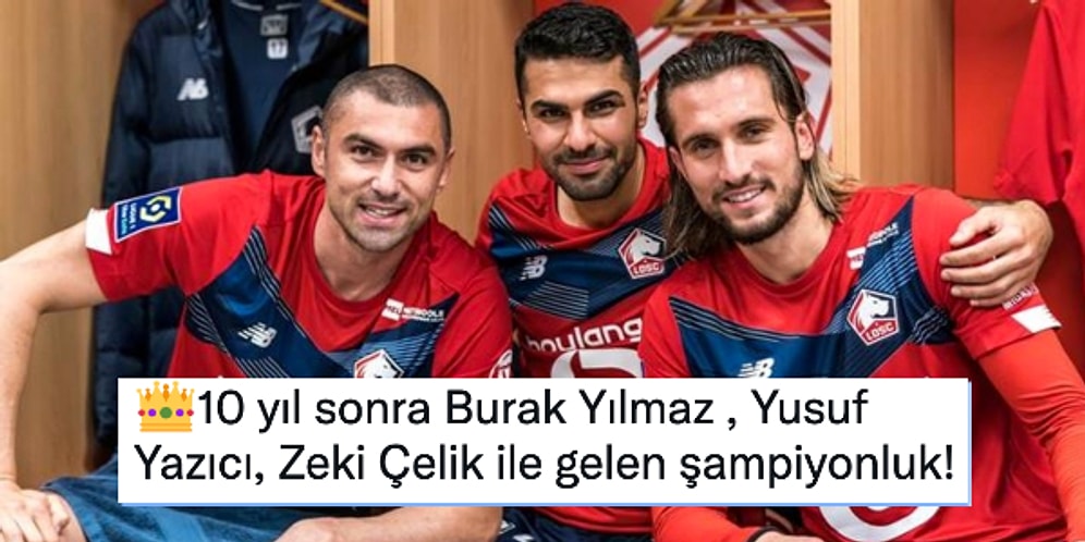 Lille Türkgücü! Milli Futbolcularımızın Formasını Giydiği Lille, Fransa Ligi'nde Şampiyonluğa Ulaştı!