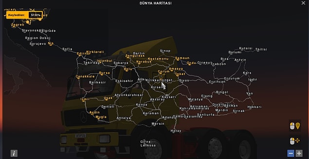 3. Euro Truck Simulator 2 - Türkiye