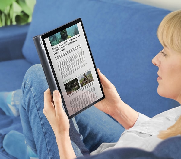 Senin olmazsa olmasın e-kitap okumayı mümkün kılacak kullanışlı bir tablet!