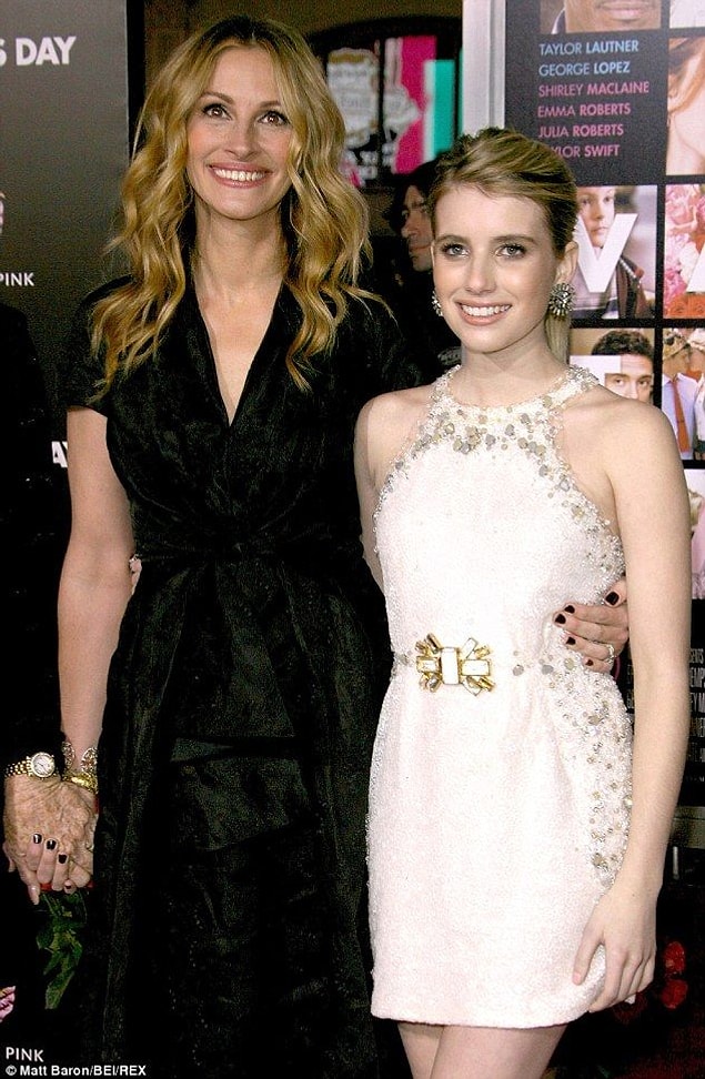 5-Julia Roberts ve Emma Roberts