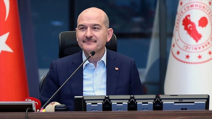 Soylu: '10 Erkek Pankart Taşırsa Kadına Şiddet Tersine Döner'