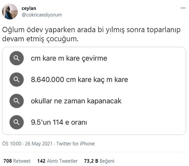 1. Neyse, ödeve döneyim demiş...