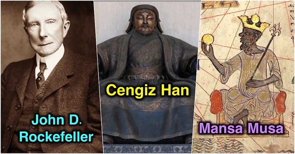 Servetlerini Duyunca Küçük Dilinizi Yutacağınız Tüm Zamanların Gelmiş Geçmiş En Zengin 10 İnsanı