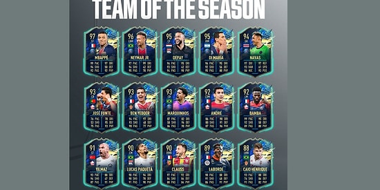 Burak Yılmaz'ında İçinde Olduğu Ligue 1'nın En İyi Oyuncuları, FIFA 21'ye Eklendi