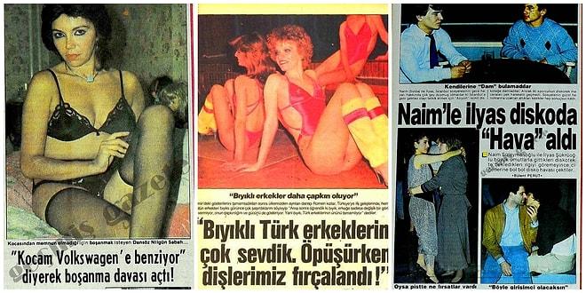 Türkiye'de Bir Döneme Damga Vurmuş Semi-Erotik Gazetelerden 18 Gerçeküstü Haber