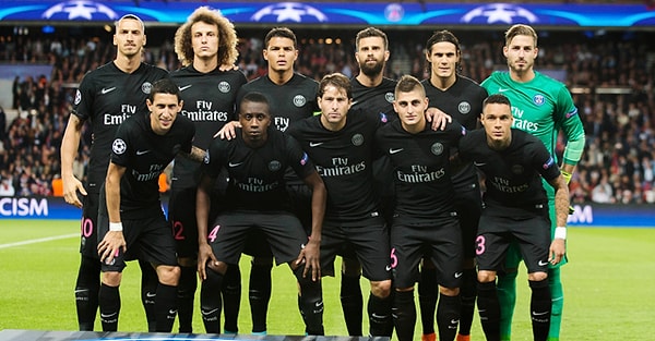 2015/16 Paris Saint-Germain kadrosu