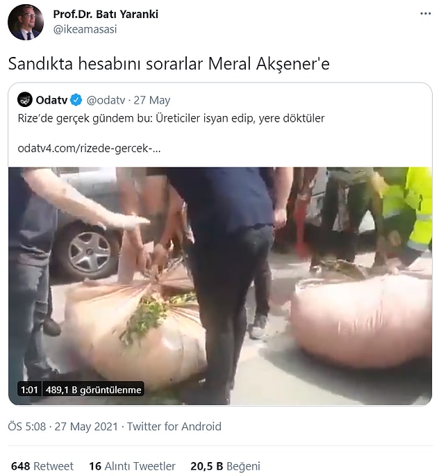 15. Hesabını sormak şart oldu! :)