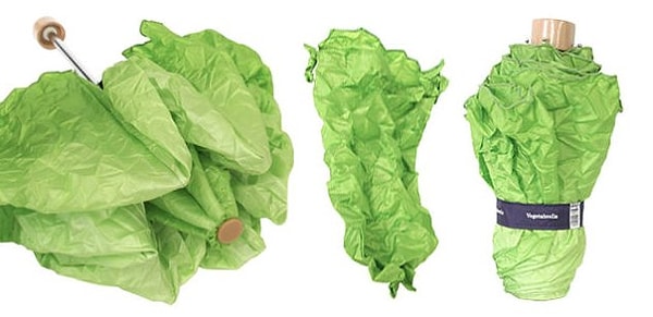 5. Зонтик в виде листа салата