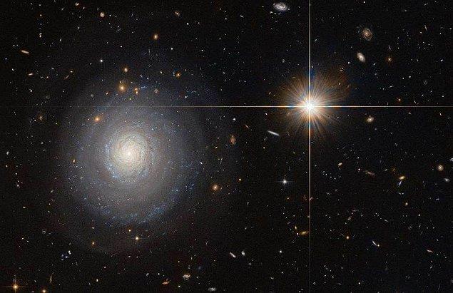 Bir galaksinin içerisinde normal standartlarda yılda birkaç yıldız doğarken, bir Starburst galaksisi olan MCG+07-33-027 galaksisinde yılda yüzlerce yıldız doğuyor. Yıldız doğuran galaksinin Dünya'ya mesafesi ise 300 milyon ışık yılı.