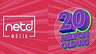 Netd Müzik YouTube Kanalı 20 Milyon Abone ile Türkiye'nin En Büyük YouTube Kanalı