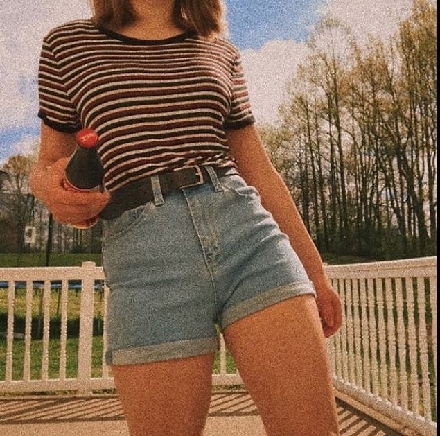 Çizgili tişört aşkına 😍