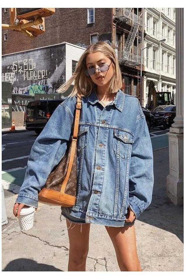 Oversize kot ceketler serin yaz akşamlarının olmazsa olmazı!🥰