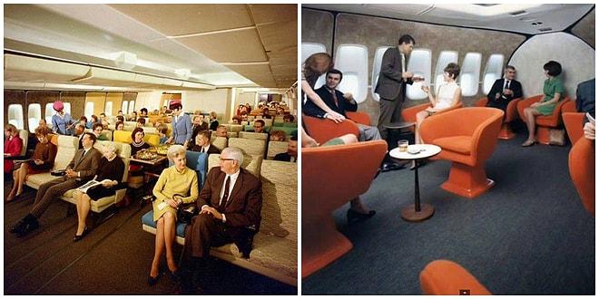 70'li Yıllarda Uçakların ve Uçmak Deneyiminin Çok Çok Farklı Olduğunu Gösteren 22 Şaşırtıcı Fotoğraf