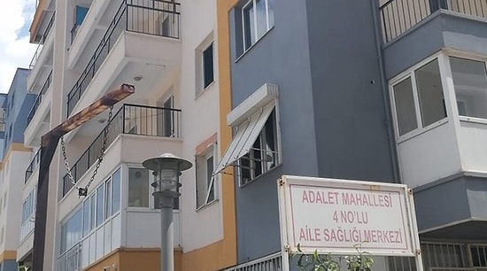 Depremden Sonra Tahliye Edilen Binada Bir Tek Aile Sağlığı Merkezi Kaldı!