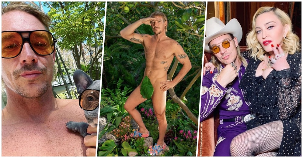 Daha Önce Çadırı Diktiği Fotoğrafı ile Gündem Olan DJ Diplo Bu Sefer de Çırılçıplak Fotoğrafını Paylaştı!