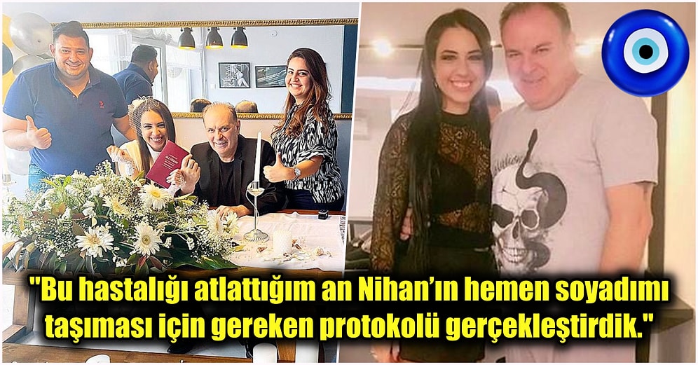 Koronavirüs Tedavisi Biter Bitmez Kendini Nikah Masasına Atan Burak Sergen Nişanlısı Nihan Ünsal ile Evlendi!