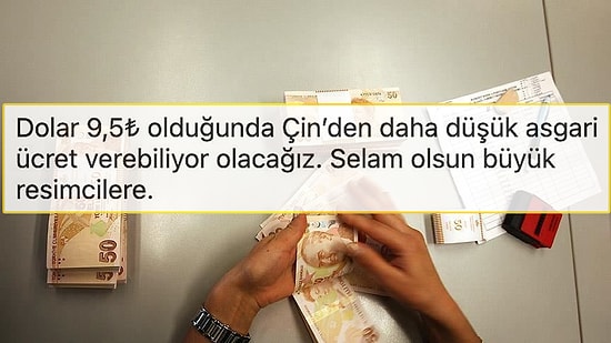 14 Yılın En Düşük Seviyesi: Asgari Ücretli Her Ay 10 Dolar Fakirleşiyor