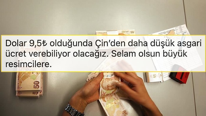 14 Yılın En Düşük Seviyesi: Asgari Ücretli Her Ay 10 Dolar Fakirleşiyor