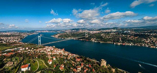 4. Türkiye'nin en fazla nüfuslu ili İstanbul'dur.