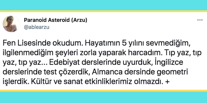 Boğaziçi Üniversitesi'nin Giderek Fen Lisesine Dönüştüğünü Anlatan Kullanıcının Haklı İsyanı