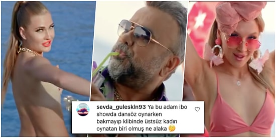 Oryantal Didem'in Şovu Sırasında Kafasını Çeviren Bülent Serttaş'ın Yeni 'Çıplak Kadınlı' Klibi Olay Oldu