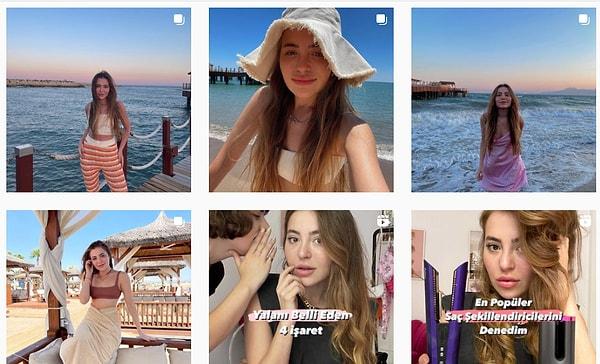 Instagram'da 500 binden fazla takipçisi bulunan Simla, birçok konuda paylaşımlar yapıyor.