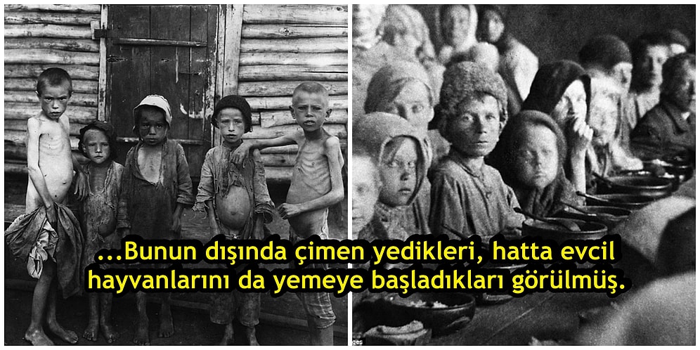 Tarihten Kapkara Bir Sayfa: 1920'lerde Kıtlık Nedeniyle Birbirlerini Yiyen Rus Köylüler