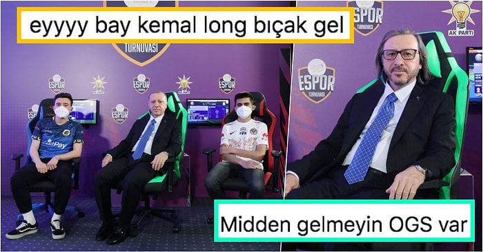 Cumhurbaşkanı Recep Tayyip Erdoğan'ın Espor Ödül Törenine Katıldığı Görüntüler Goygoycuların Eline Düştü!