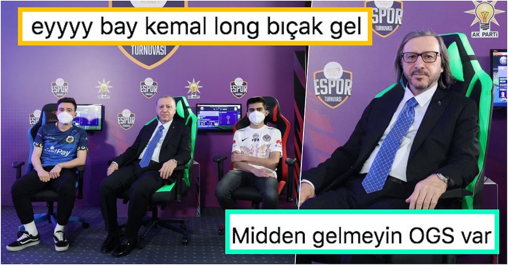 Cumhurbaşkanı Recep Tayyip Erdoğan'ın Espor Ödül Törenine Katıldığı Görüntüler Goygoycuların Eline Düştü!